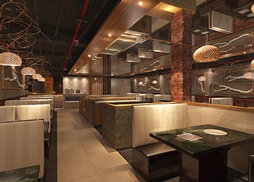 烤肉先生餐廳設(shè)計(jì)裝修