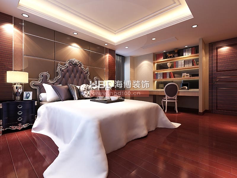 珠江新城天鑾別墅室內裝修,女兒房設計效果圖.jpg 珠江新城天鑾別墅室內裝修,女兒房設計效果圖.jpg