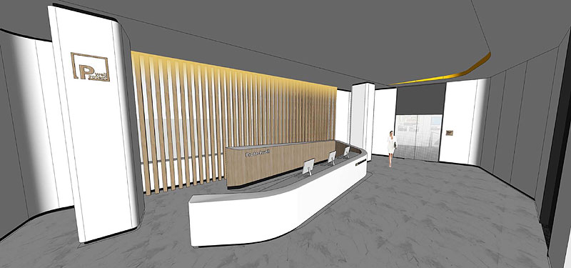 保得威爾展廳設計 前臺設計 保得威爾展廳設計 前臺設計