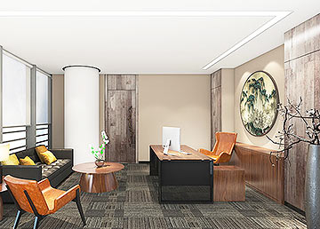 富力新天地恩珍源人參公司經理室裝修設計 富力新天地恩珍源人參公司經理室裝修設計